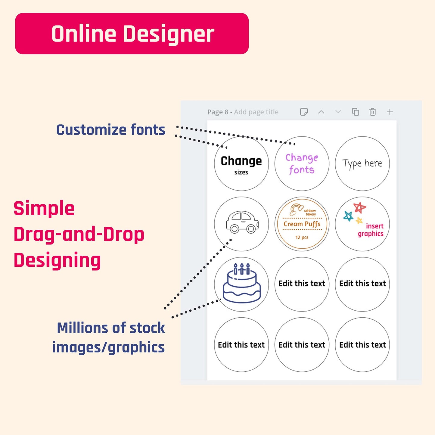 192 x 38 mm, 150 sheets, self-adhesive binder spine labels stickers printable A4