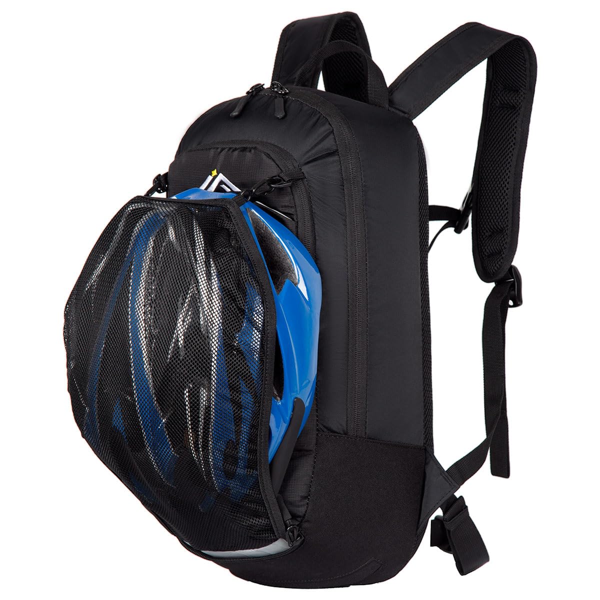 LOCAL LION 10L cycling backpack with rain cover and helmet protection, small backpack for men, ski backpack, MTB backpack, running backpack for women and men, camping, hiking, bike tour, city tour, motorcycle riding.