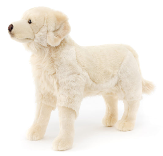 Uni-Toys - Golden Retriever 'Joy', standing - 50 cm (height) - plush dog, pet - stuffed animal, cuddly toy