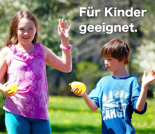 10x water balloon set with 1000x water balloons & 1x water balloon slingshot for kids & adults - water balloons in colorful colors (10000x)