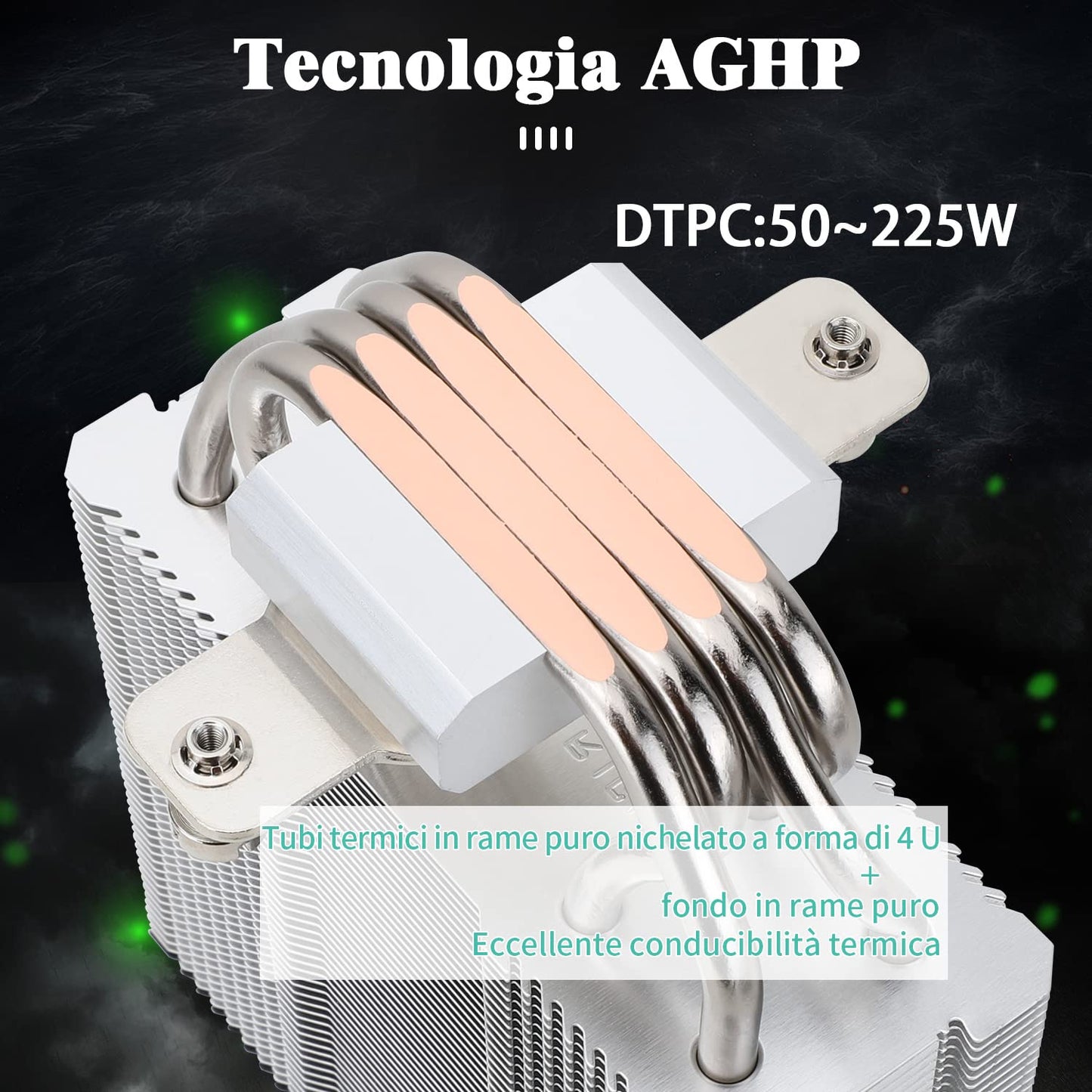 Thermalright Assassin X 120 SE CPU air cooler, AX120 SE, 4 Heatpipes, TL-C12C PWM Silent Fan CPU cooler with S-FDB bearing, for AMD AM4/AM5 Intel 1700/1150/1151/1200
