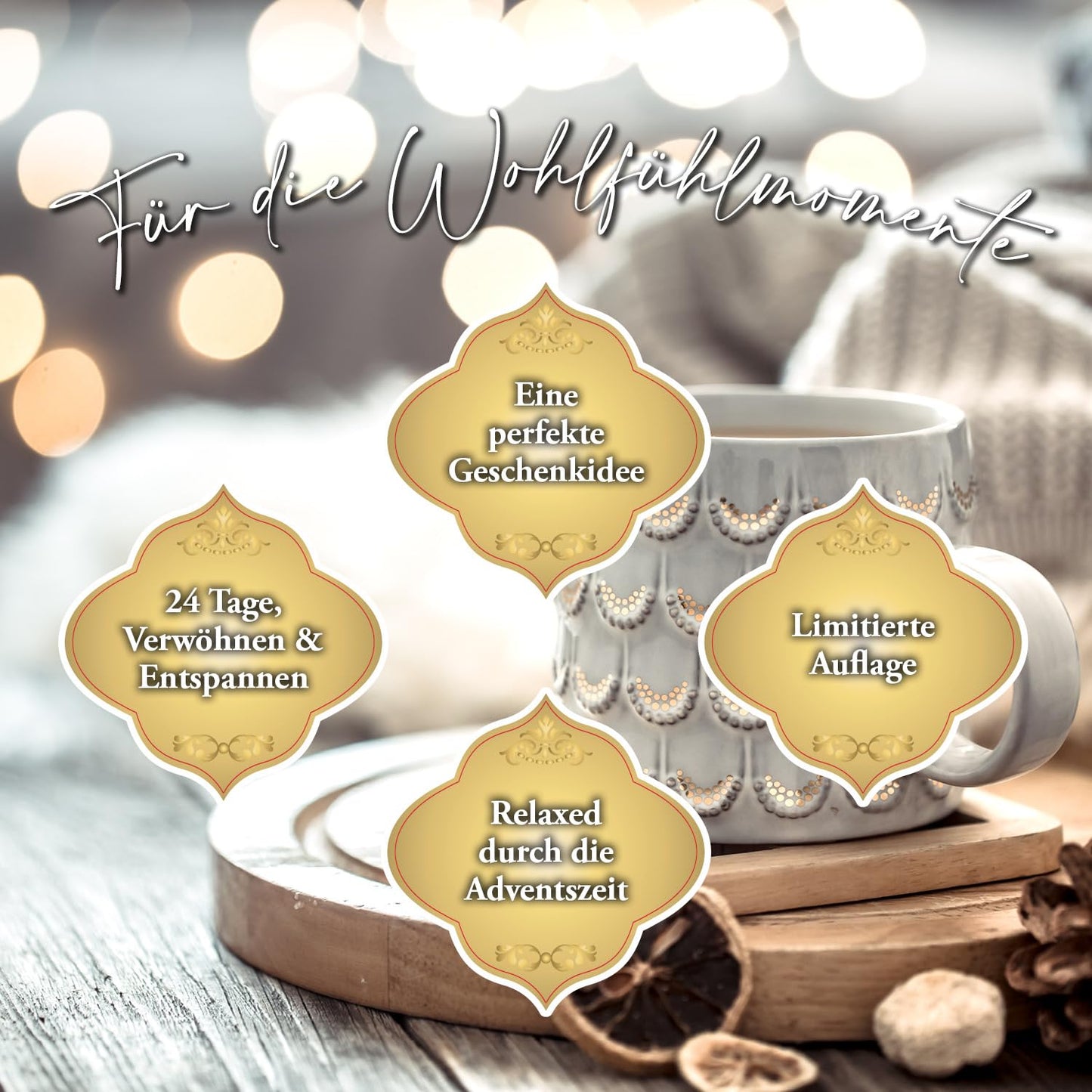 Wellness advent calendar for women 2025 puzzle | 24 moments of relaxation with beauty, care, and well-being products - natural cosmetics, tea, oils, candles, wellness accessories - gift idea for women