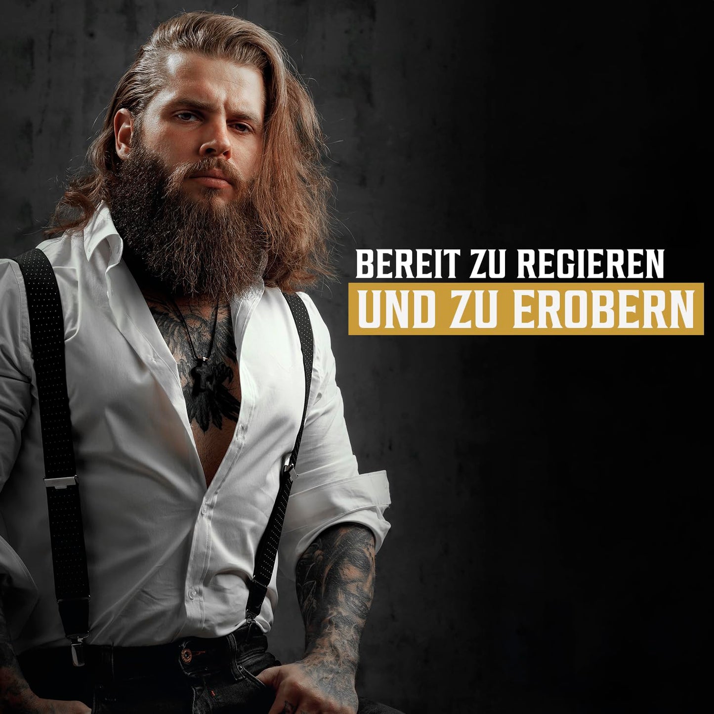 Viking Revolution - Beard Shampoo & Conditioner Set - Softens, Smooths & Strengthens Beard Growth - Beard Shampoo For Men - Sweet Tobacco - Gifts For Men - 2 x 500 ml