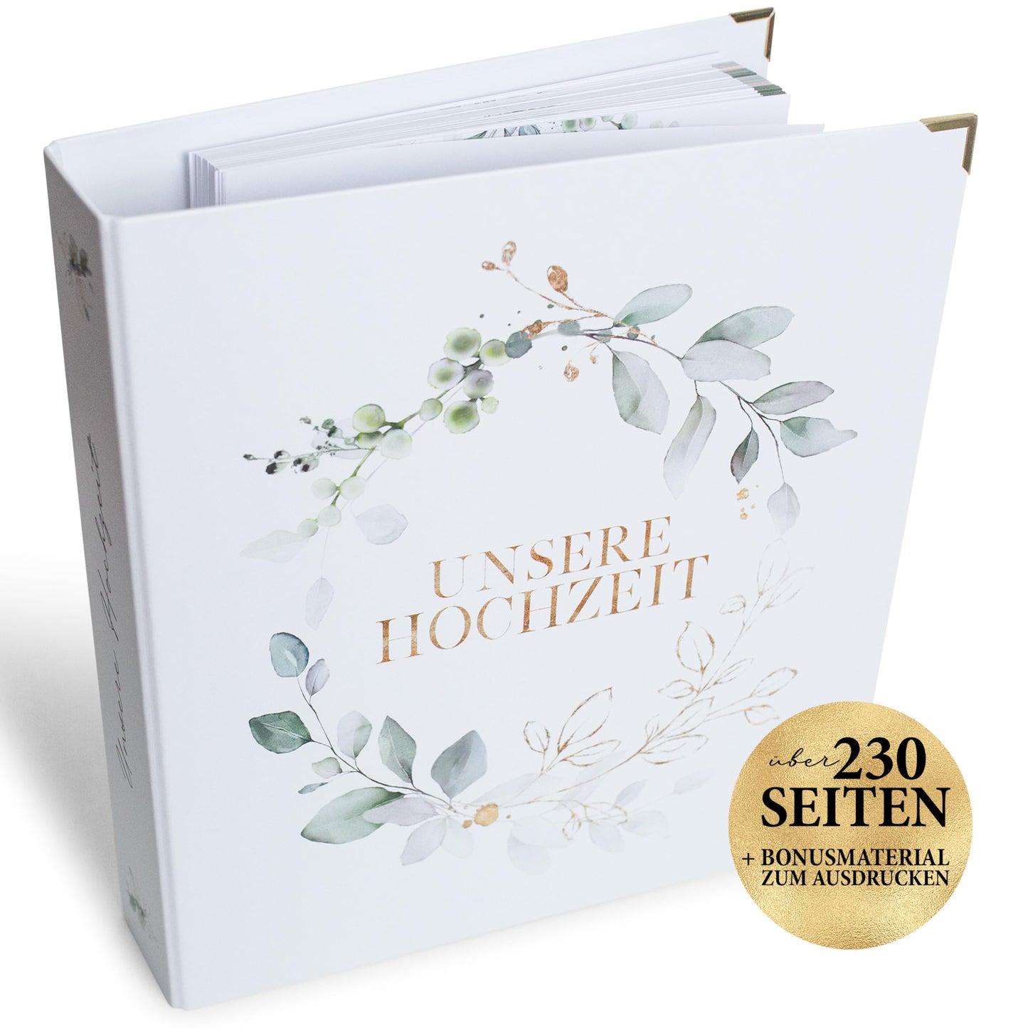 My wedding planner - Wedding Planner with checklists & planning aids on over 236 pages - Practical A4 wedding planner - Wedding folder including bonus material - Perfect engagement gift