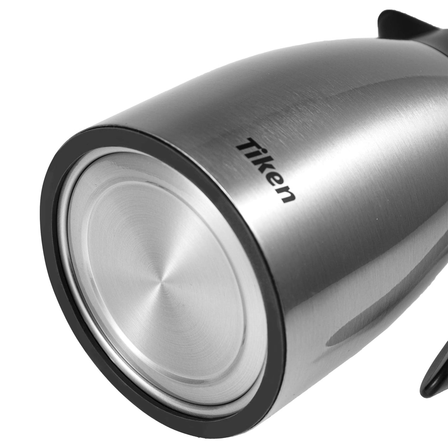 Tiken 1.5L stainless steel double-walled vacuum insulated thermos flask, insulated coffee pot, silver.