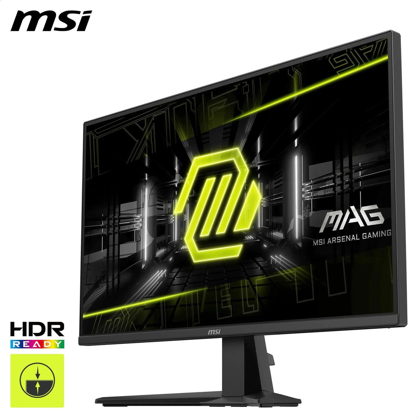 MSI MAG 275QF 27-inch WQHD Gaming Monitor features a 2560 x 1440 Rapid IPS Panel, 180 Hz / 0.5ms (GtG, Min.), 101% sRGB Colour Gamut, Frameless Design, HDR Ready. It supports DisplayPort 1.4, HDMI 2.0b (WQHD@144Hz).