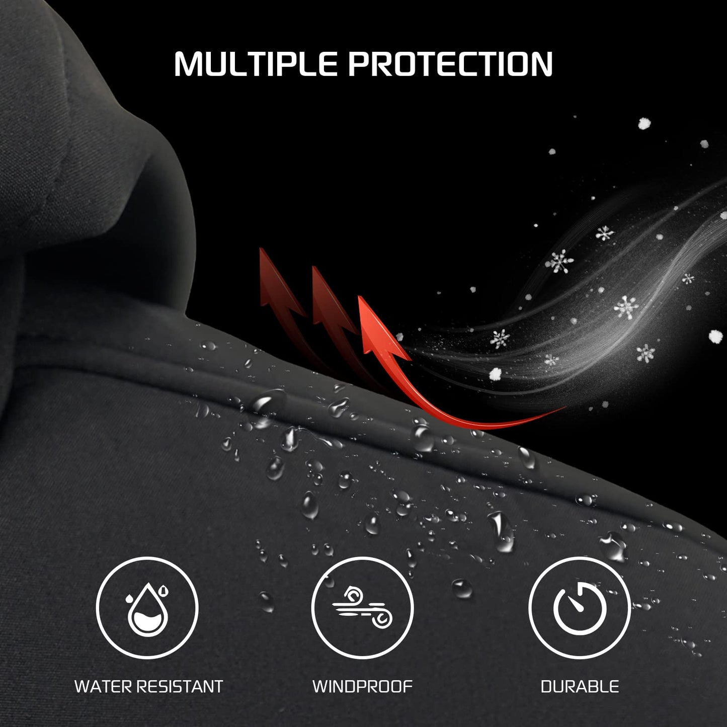 CONQUECO Heated Jacket for Women, Electric Heated Coat Waterproof Windproof with Battery for Outdoor Work and Daily Wear.