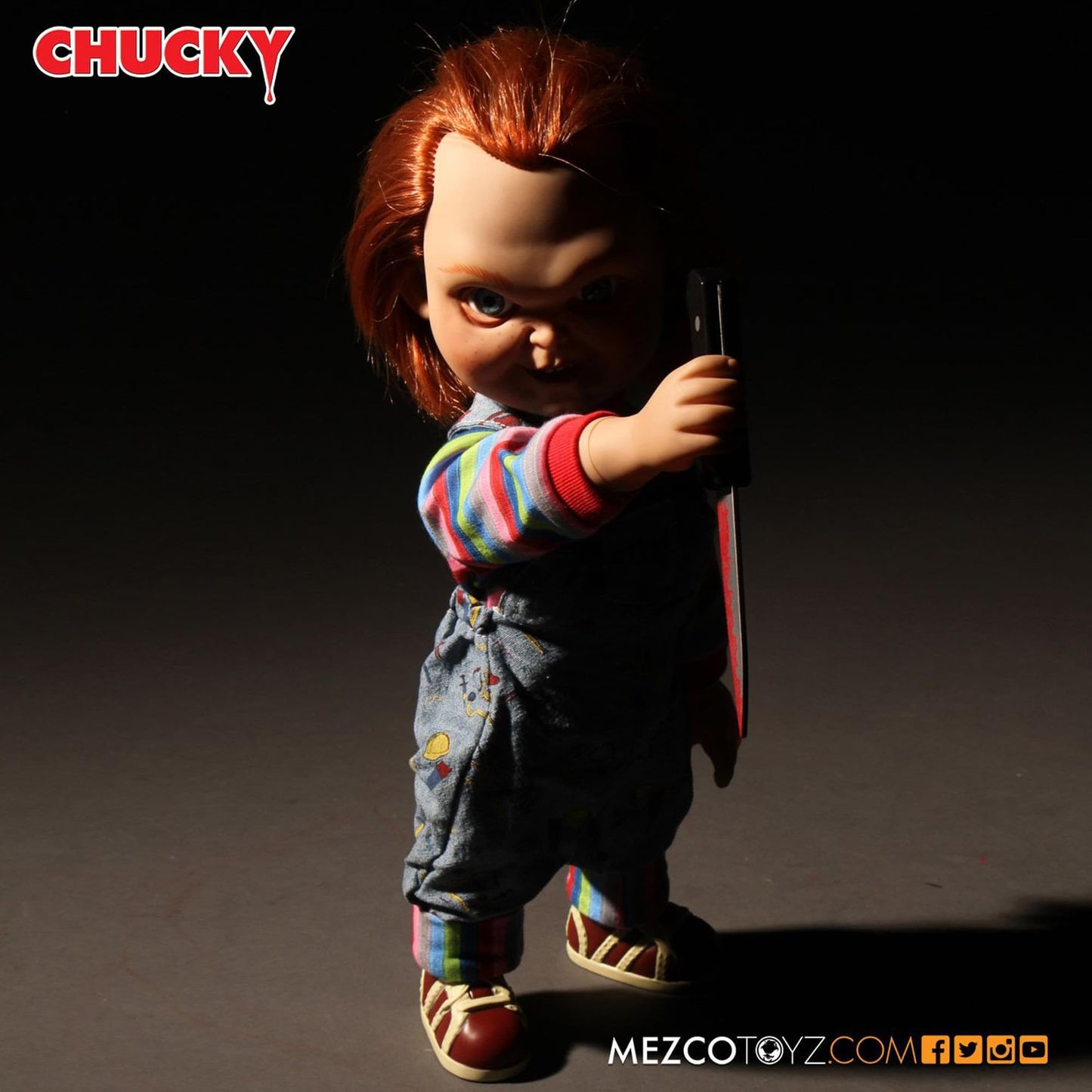 Child's Play MZ78002 Kids Game 37 cm Good Guy Chucky Doll with Sound
