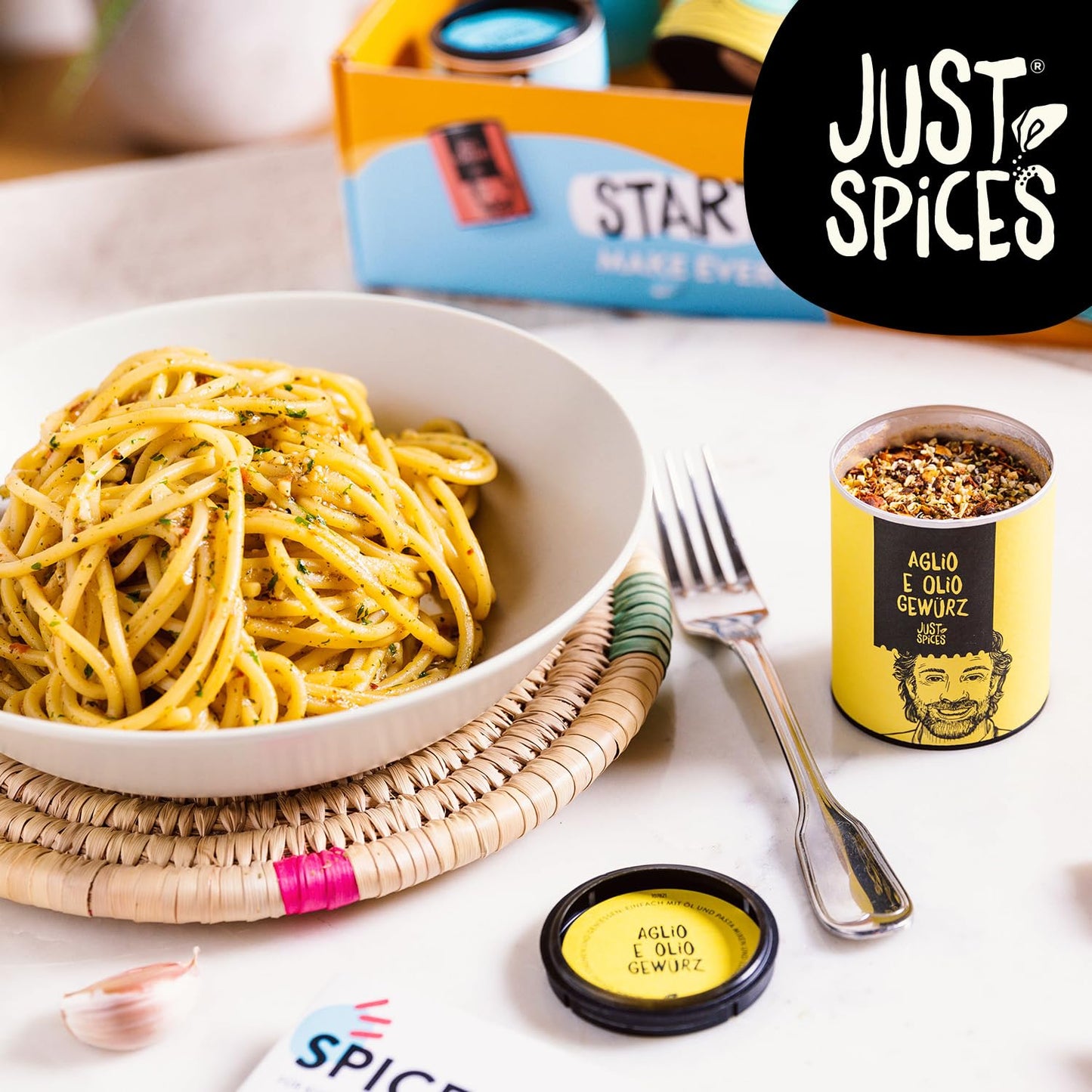 Just Spices Starter Set I 8 spice blends for every taste I Housewarming gift I Spice set