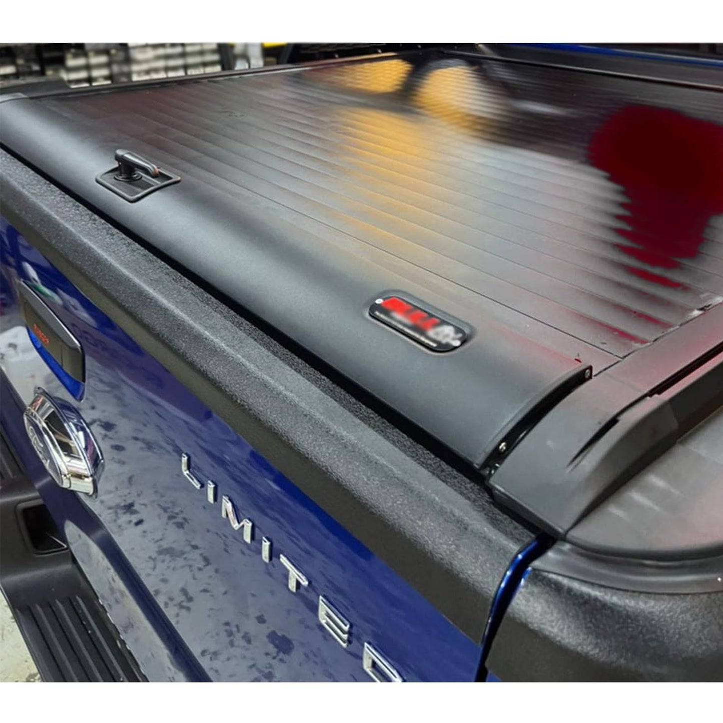 JHCHAN Tailgate Guard Bumper Cover for Ford Ranger 2012-2022 T6 T7 T8 Wildtrak XL XLT Limited Stormtrak Wolftrak Raptor