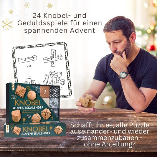 TOP puzzle game Advent calendar. With 24 puzzles to solve throughout the advent season.