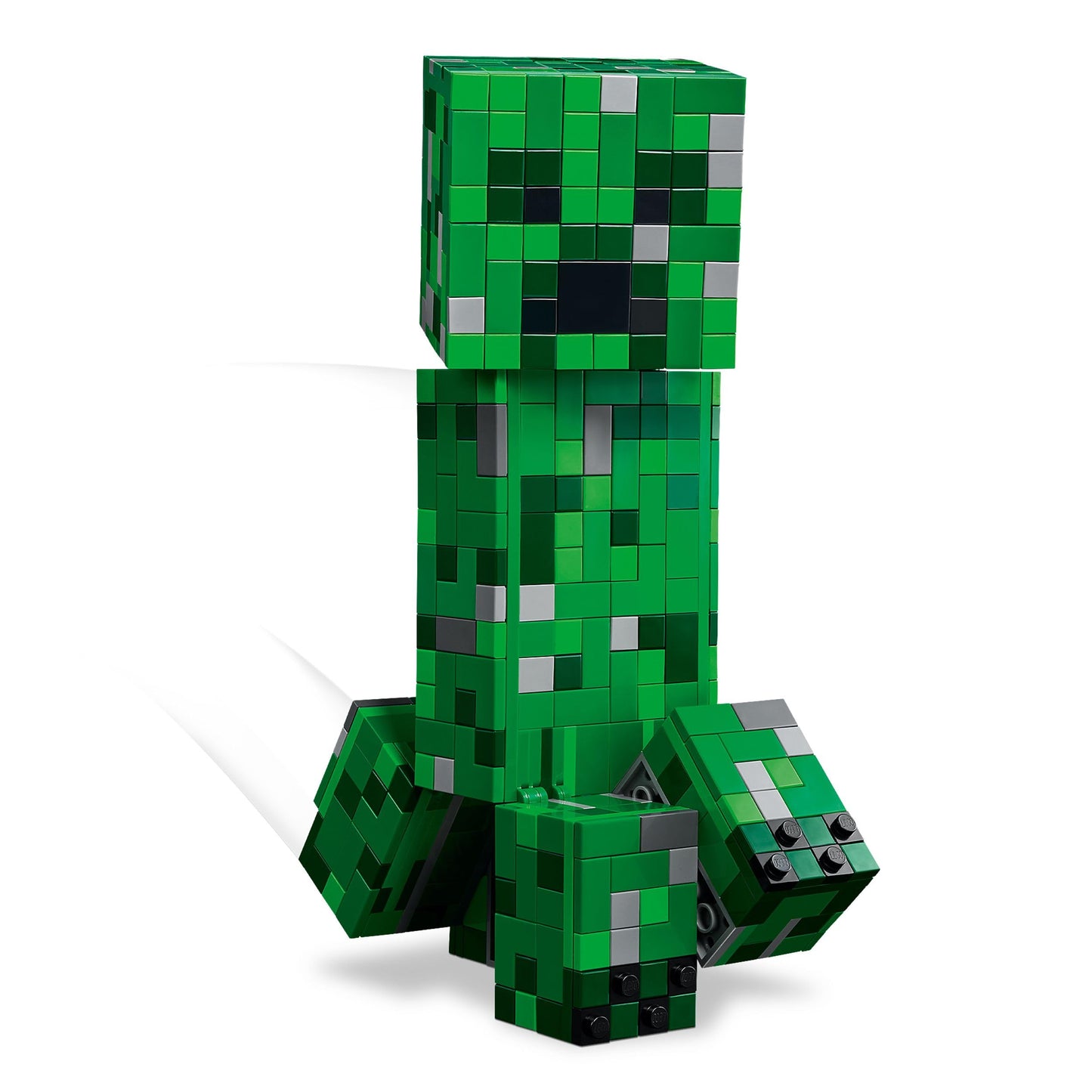 LEGO Minecraft The Creeper - Gamer Toy - Moving Action Figure - Interactive playset with TNT element - Kids DIY decor - Gaming gift for boys, girls & teens ages 10+ - 21276