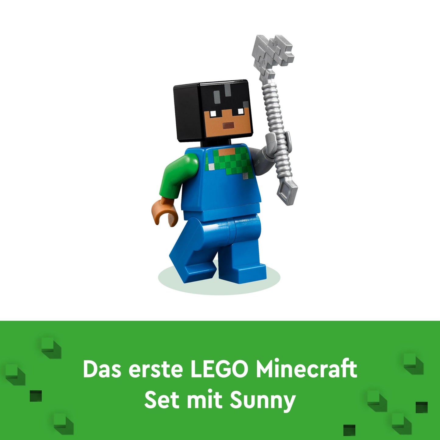 LEGO Minecraft The Cherry Blossom Garden - Toy with trees, Sunny figure, bees and bridge like a zombie - Playset with sneaky function - Gamer gift for boys & girls aged 8 and up - 21260