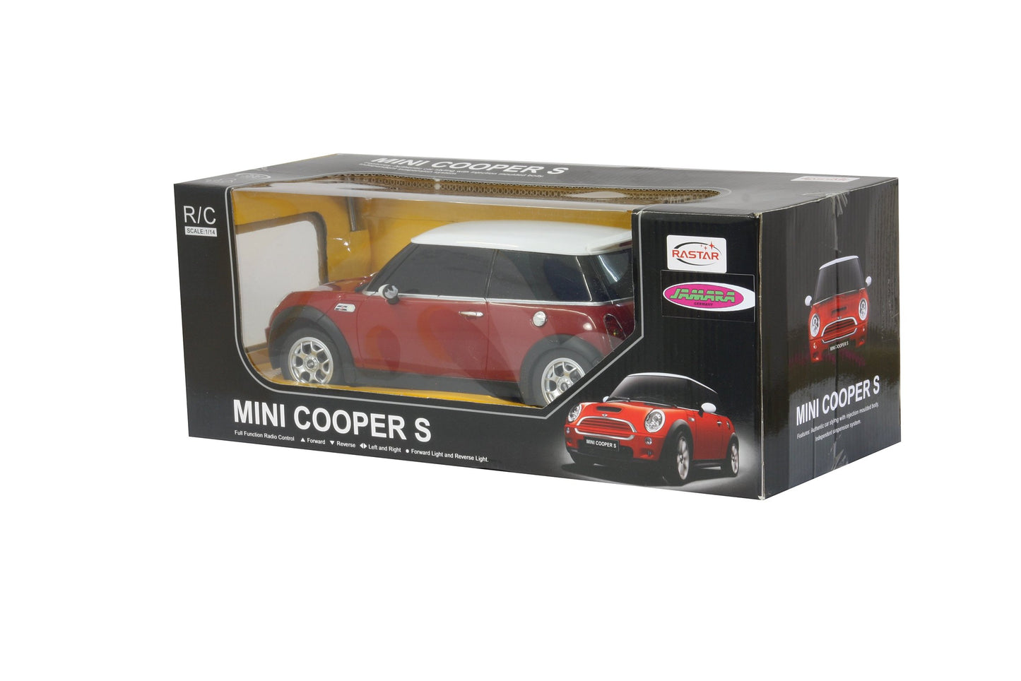 JAMARA manufactured for DEMA 403931 - Mini Cooper S 1:14 red