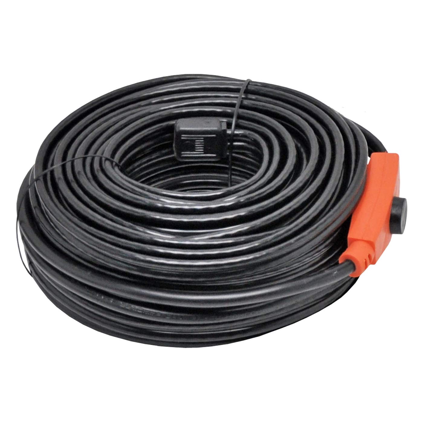 24m frost protection heating cable with button thermostat VOSS.eisfrei, 230V, heating cable for protection of water pipes and troughs.