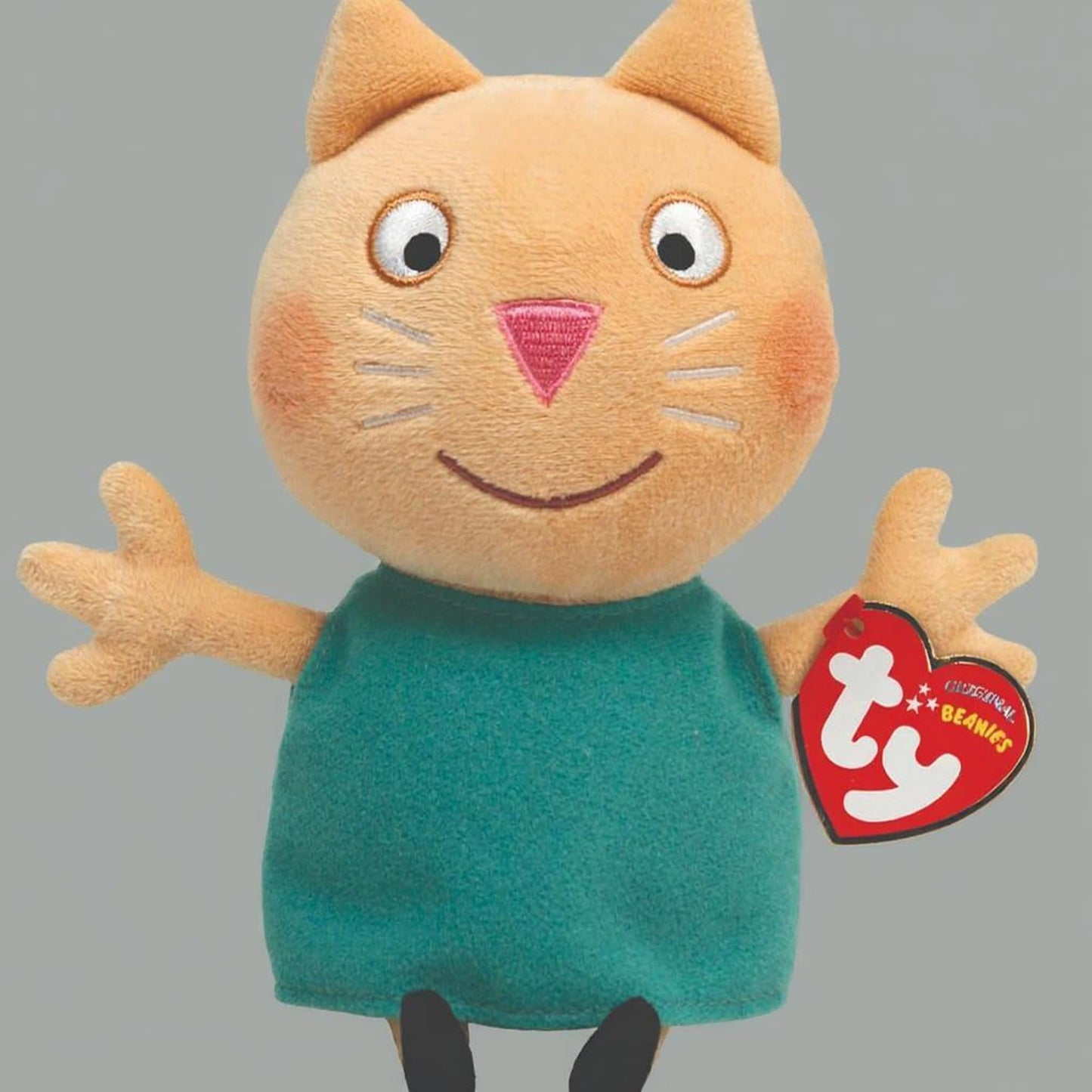 Thank you Peppa Pig Beanies 6-piece set - Peppa, George, Rebecca, Freddy, Candy, and Emily - Soft plush toys for kids - Collectible stuffed animal plushies - Cuddly toys for children