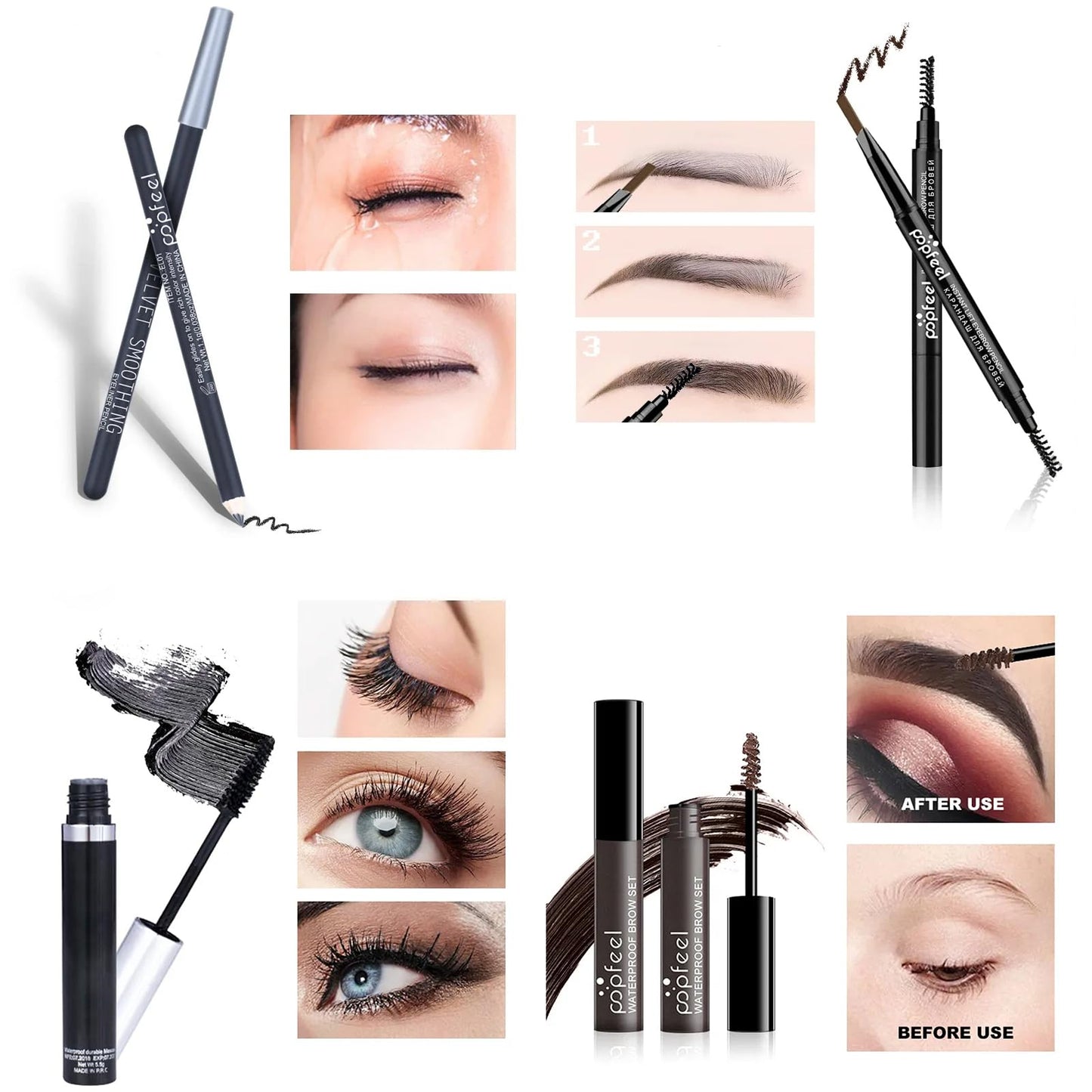 All in One Makeup Set, Makeup Sets, Makeup Kit for Women, Makeup Set Starter Kit Cosmetic Makeup Set with Eyeshadow Palette, Lipstick, Eyeliner, Mascara, Brushes For Women Girls