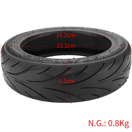 Tmom Max G30 scooter tire 60/70-6.5 Tubeless Explosion-proof tire for Segway Ninebot Max G30/Max G30D scooter tires Self-repairing tire Wear-resistant replacement tire (1 piece)