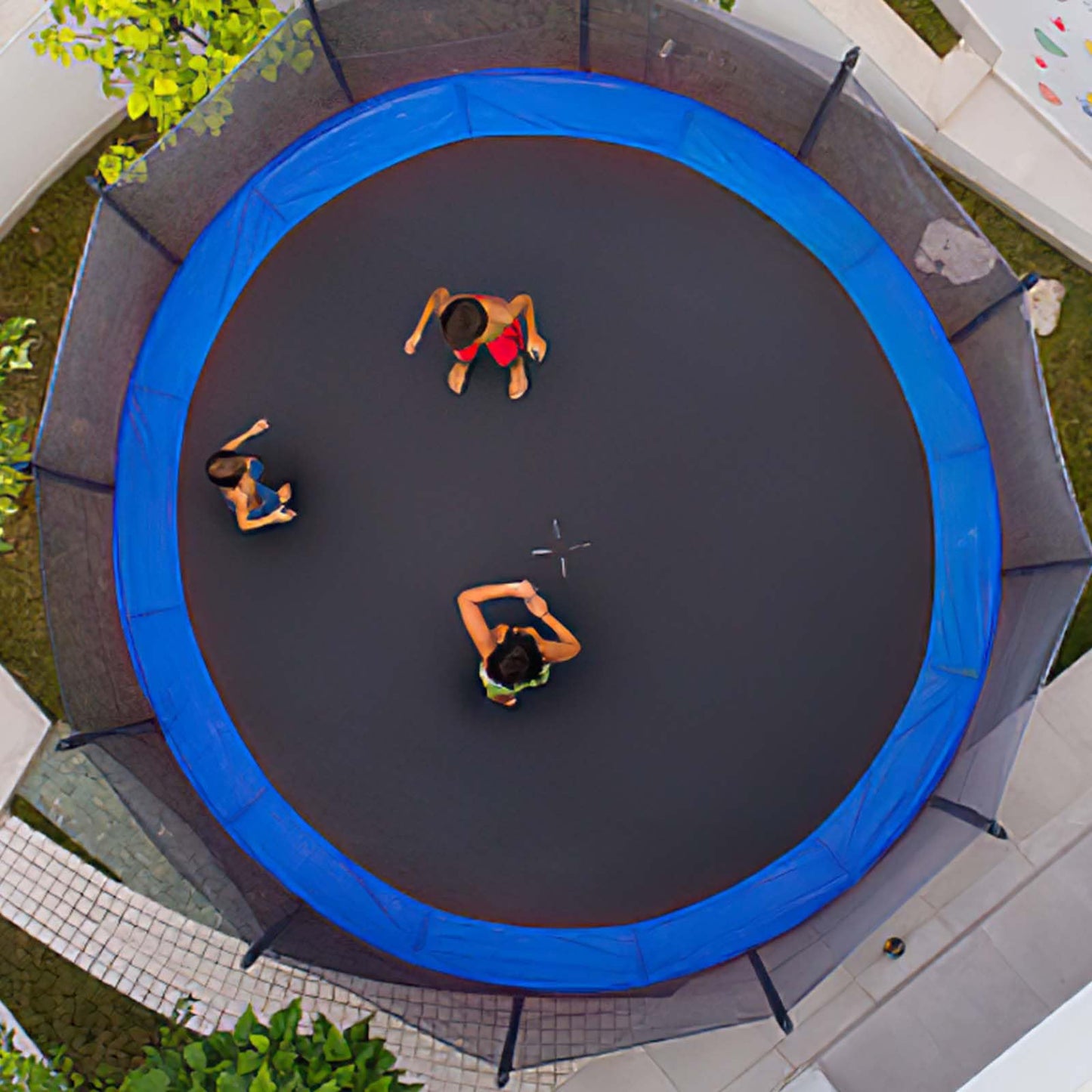 Trampoline edge cover Ø 305 cm UV-resistant spring cover outdoor weather protection trampoline protection cover