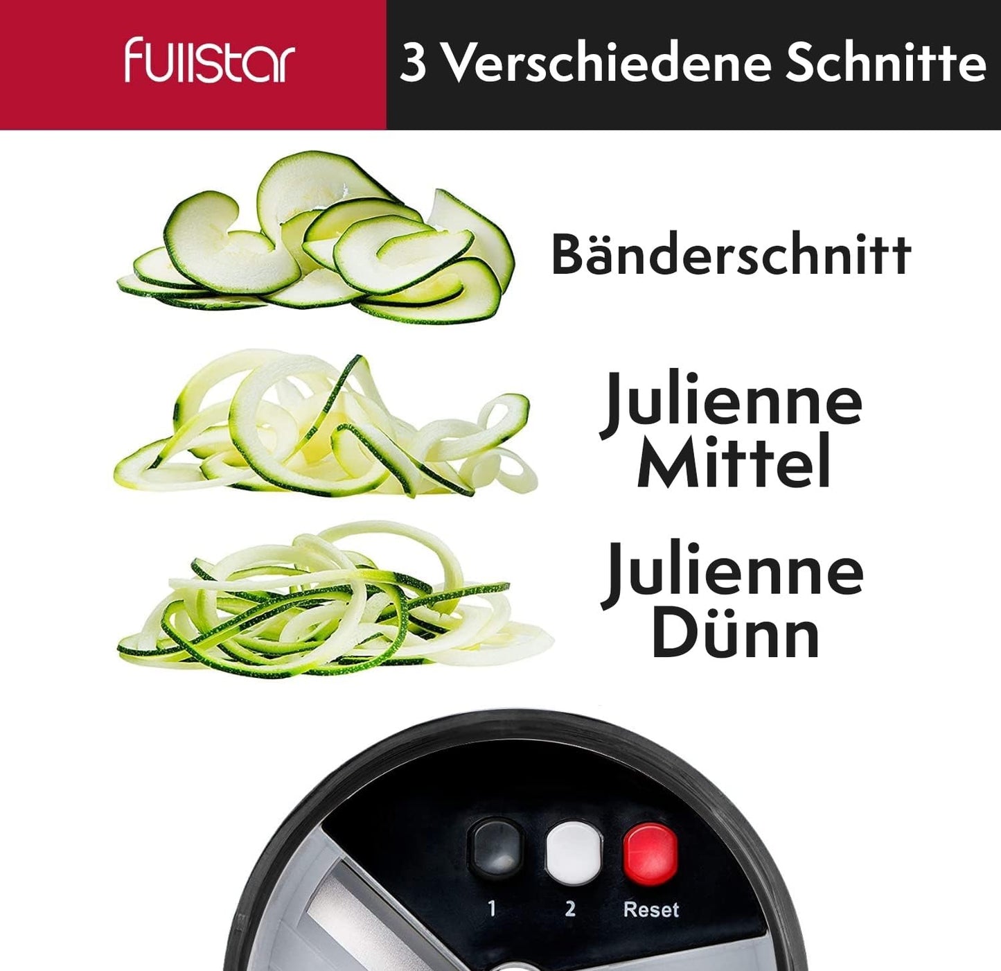 Vegetable slicer Mandoline vegetable slicer - Vegetable cutter cucumber slicer onion slicer potato slicer fruit slicer - Grater for vegetables and cheese - Julienne cutter (All-in-1 stainless steel black)