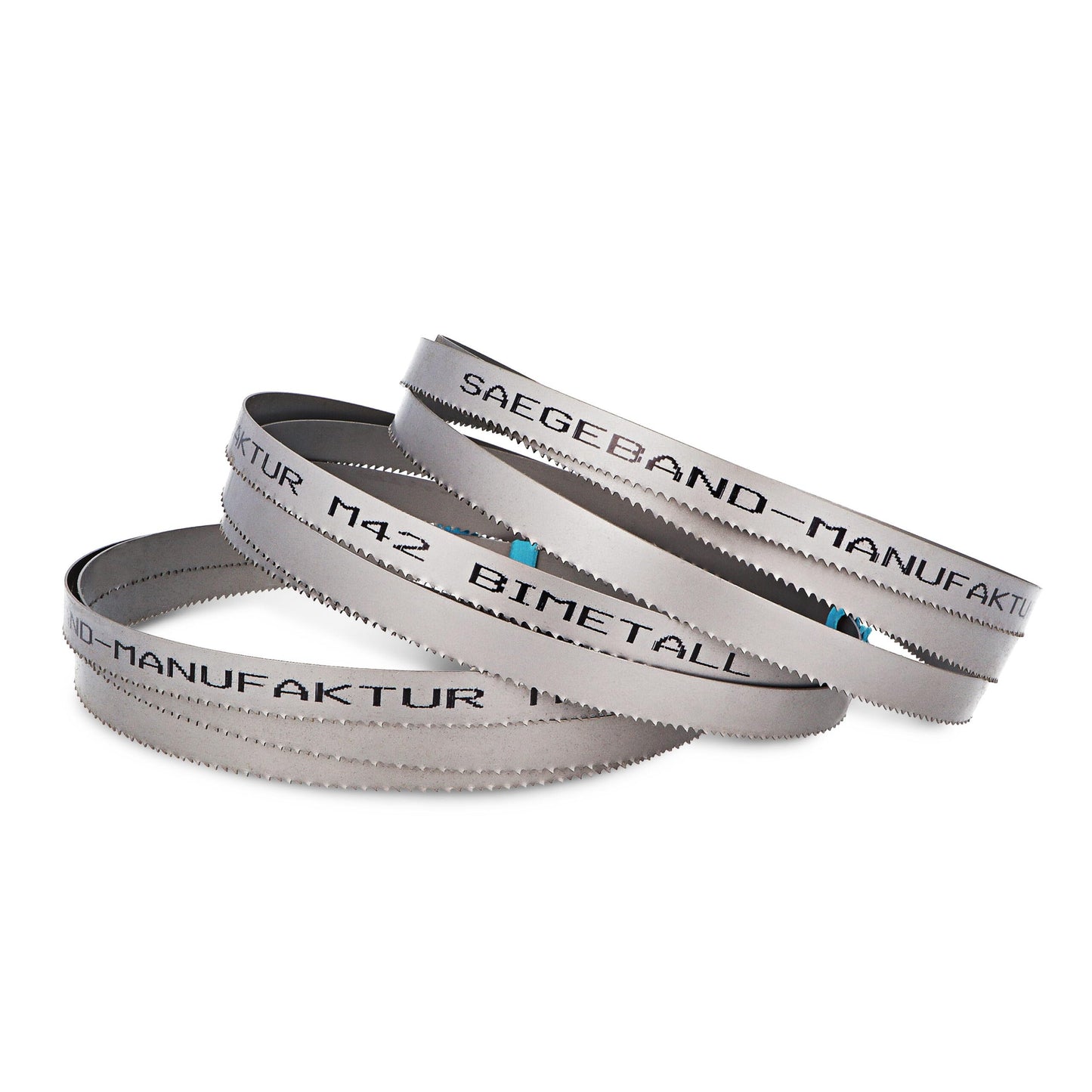 3-pack Premium M42 HSS bimetal band saw blade 1140 x 13 x 0.65 mm with 6/10 TPI - band saw blade - blade for metal, steel, aluminum, non-ferrous metals, light metal alloys.