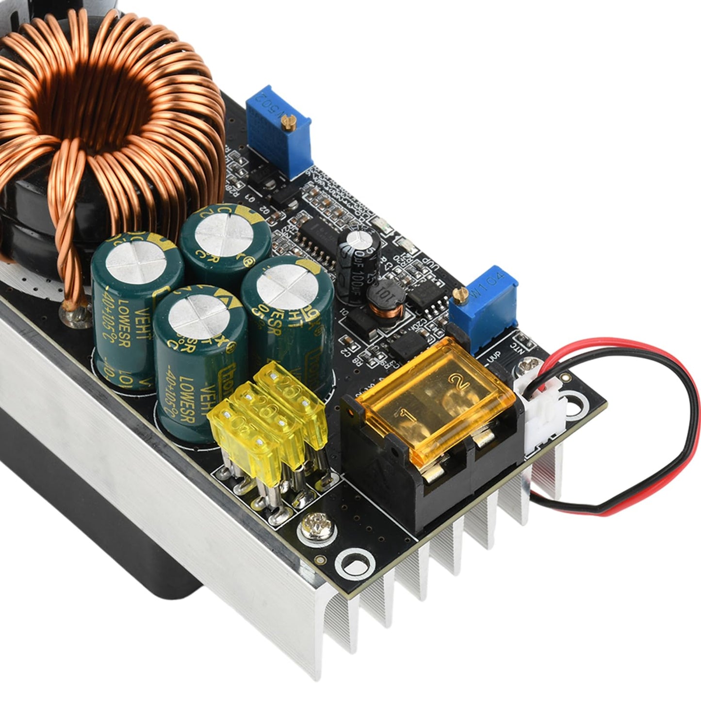 Aideepen Step Up Converter, 1800W 40A DC-DC Boost Converter, adjustable constant voltage and constant current 14-85V to 14-120V
