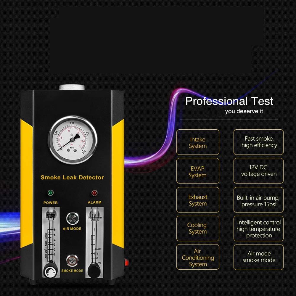 BELEY Automotive EVAP Leak Test Device, 12V Vehicle Lines Fuel Leak Detector Diagnosis Tester for Cars/Motorcycles/Boats (latest Dual Modes)
