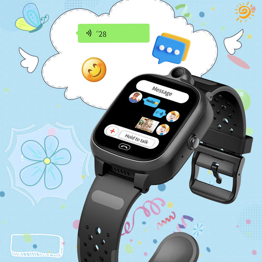 4G kids smartwatch with GPS and phone, touchscreen smart watch for kids with WiFi, video calling, camera, SOS, school mode, gift for boys and girls. Multimedia smartwatches.