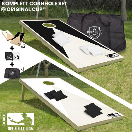 Official Cornhole® |American Cornhole| Easy to transport| Official dimensions| Premium quality| Outdoor and beach game| OriginalCup®