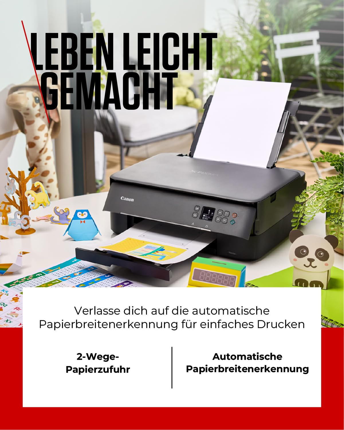 Canon PIXMA TS5350i Series - All-in-One printer for home use with OLED display | Wireless for easy printing from your smartphone Printer for home with PIXMA Print Plan