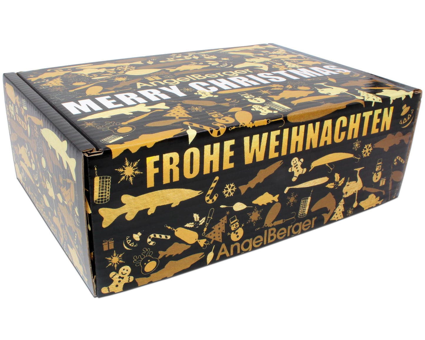 Angel Berger Angel Christmas Box. Fisherman Gift Christmas Petri Box Advent Gift (Christmas Box 1).