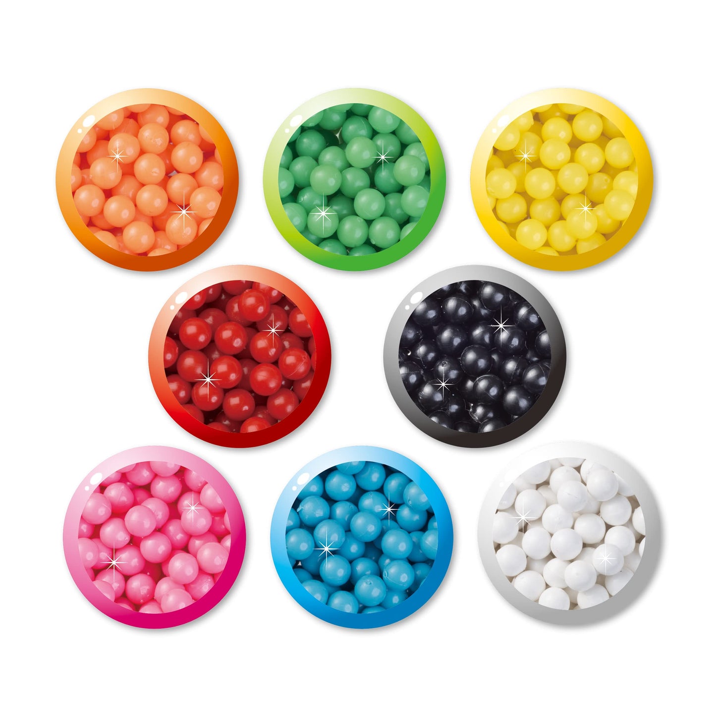 Aquabeads 31520 Glitter Beads - Refill Set Refill Pack & 31517 Beads, Multi Color