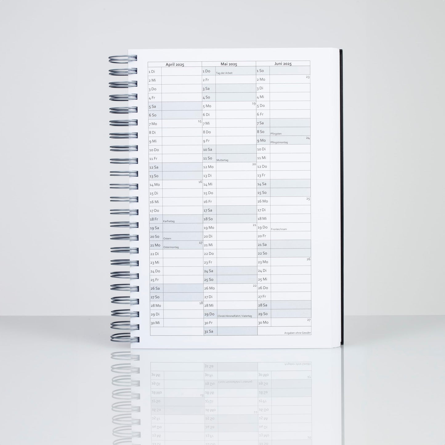 2025 The BIG Thick - A4 Calendar - BLACKBERRY (purple) by edition cumulus - MADE IN GERMANY - ample space for your daily appointments - perfect for office and home