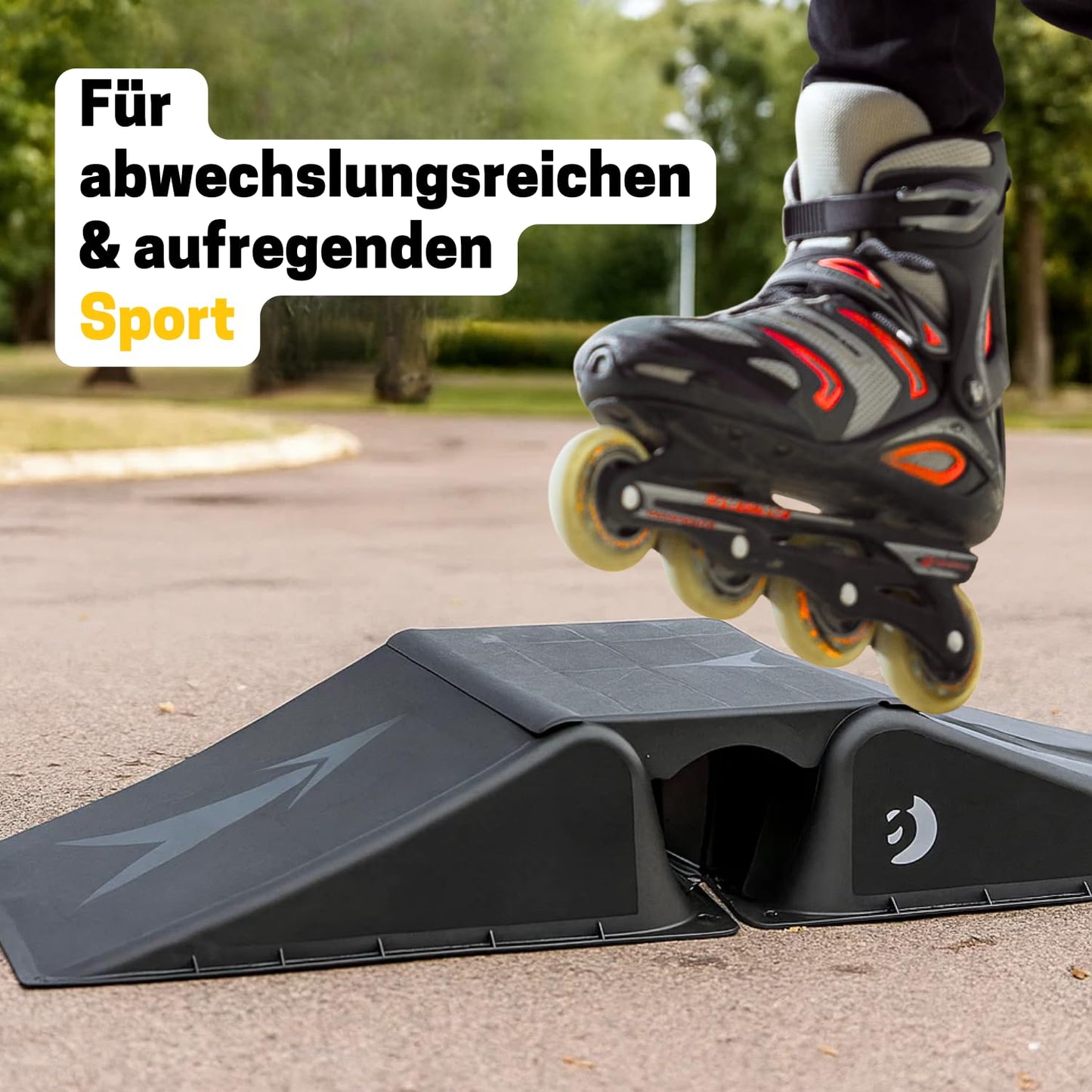 BEST SPORTING Skateboard/BMX/Skater & RC Cars Ramp Set I 3-piece Skater ramp I stable skateboard ramp I high-quality scooter ramp