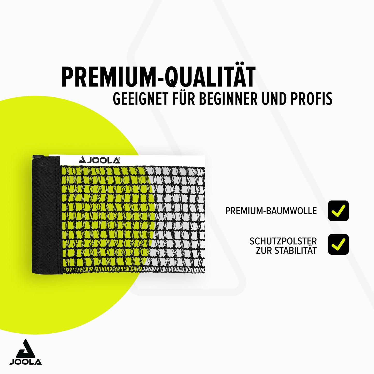 JOOLA Unisex - Adult TT Net Set Avanti Table Tennis Net, Black, 182.88 cm 72 Inch EU