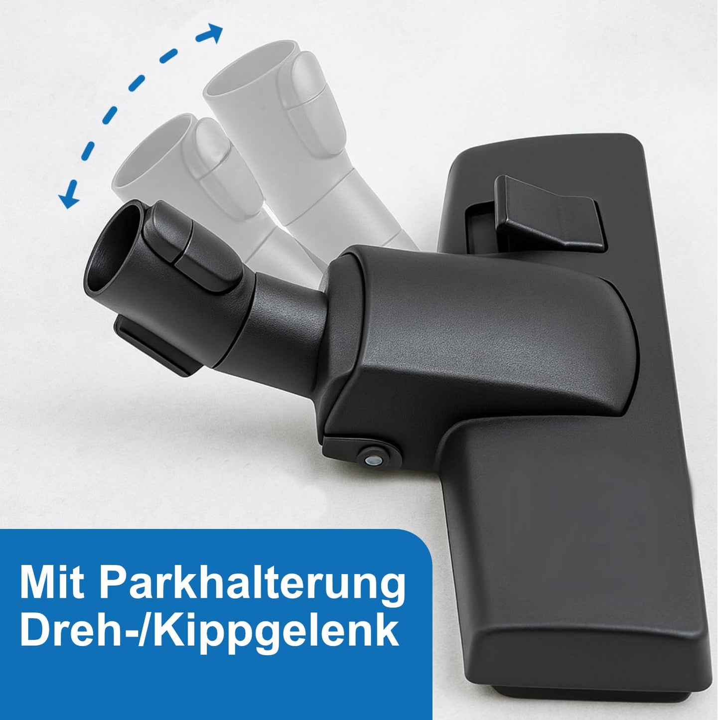 The DeClean floor nozzle is compatible with Miele vacuum cleaner parts for C1, C2, C3, Complete, Compact, Classic, S8340, EcoLine, PowerLine S8, S6, S5, S4, S2, S1. Brush nozzle for carpet.