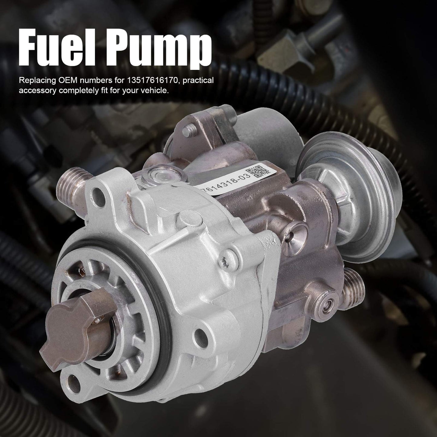 13517616170, Car fuel pump engine fuel pump high-pressure fuel pump 13517616170 replacement for N54/N55/335i/535i/X5/X6/Z4/E70/E90