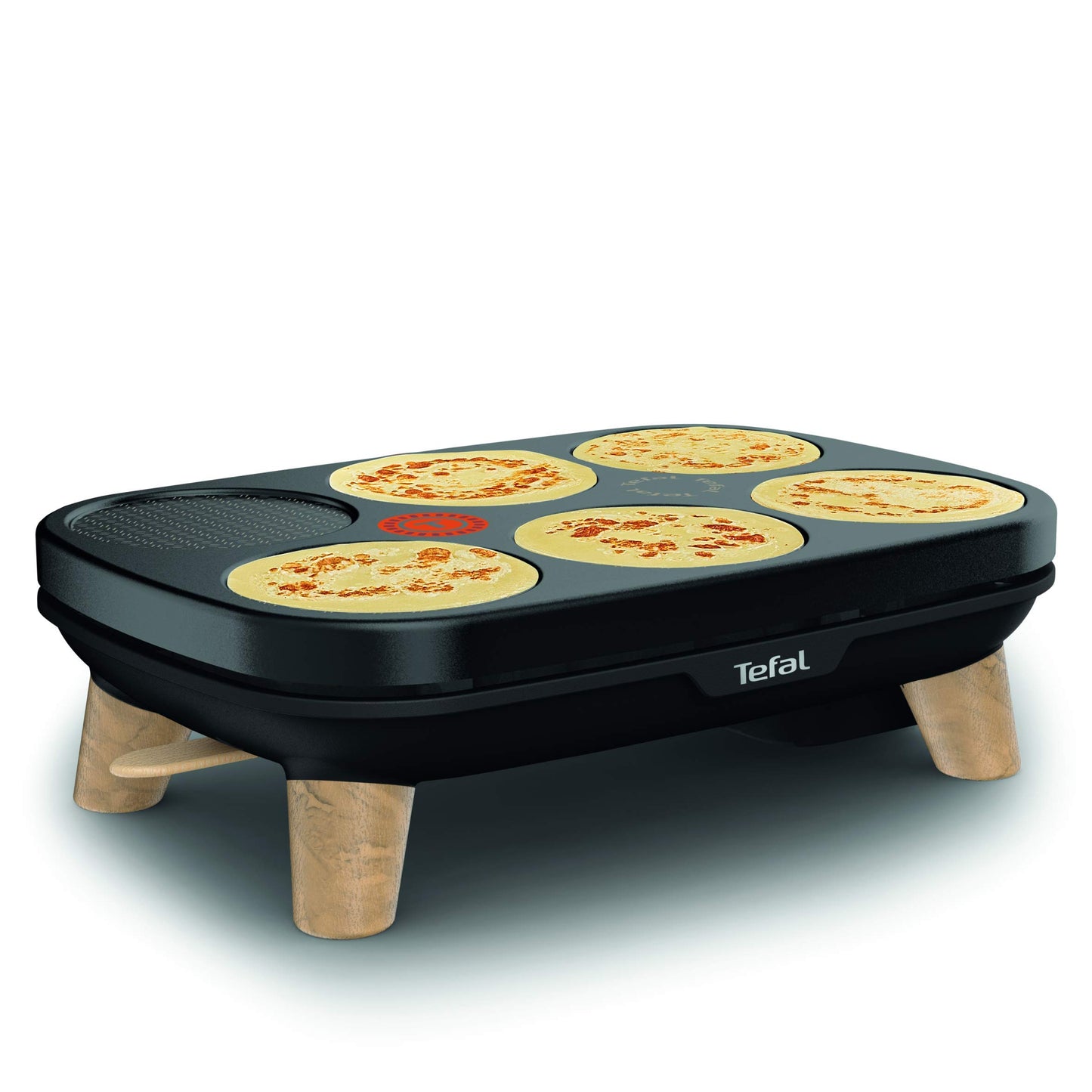 TEFAL PY900D12 Gourmet Crepe Maker Two removable non-stick plates Adjustable temperature Multipurpose crepes, galettes, pancakes