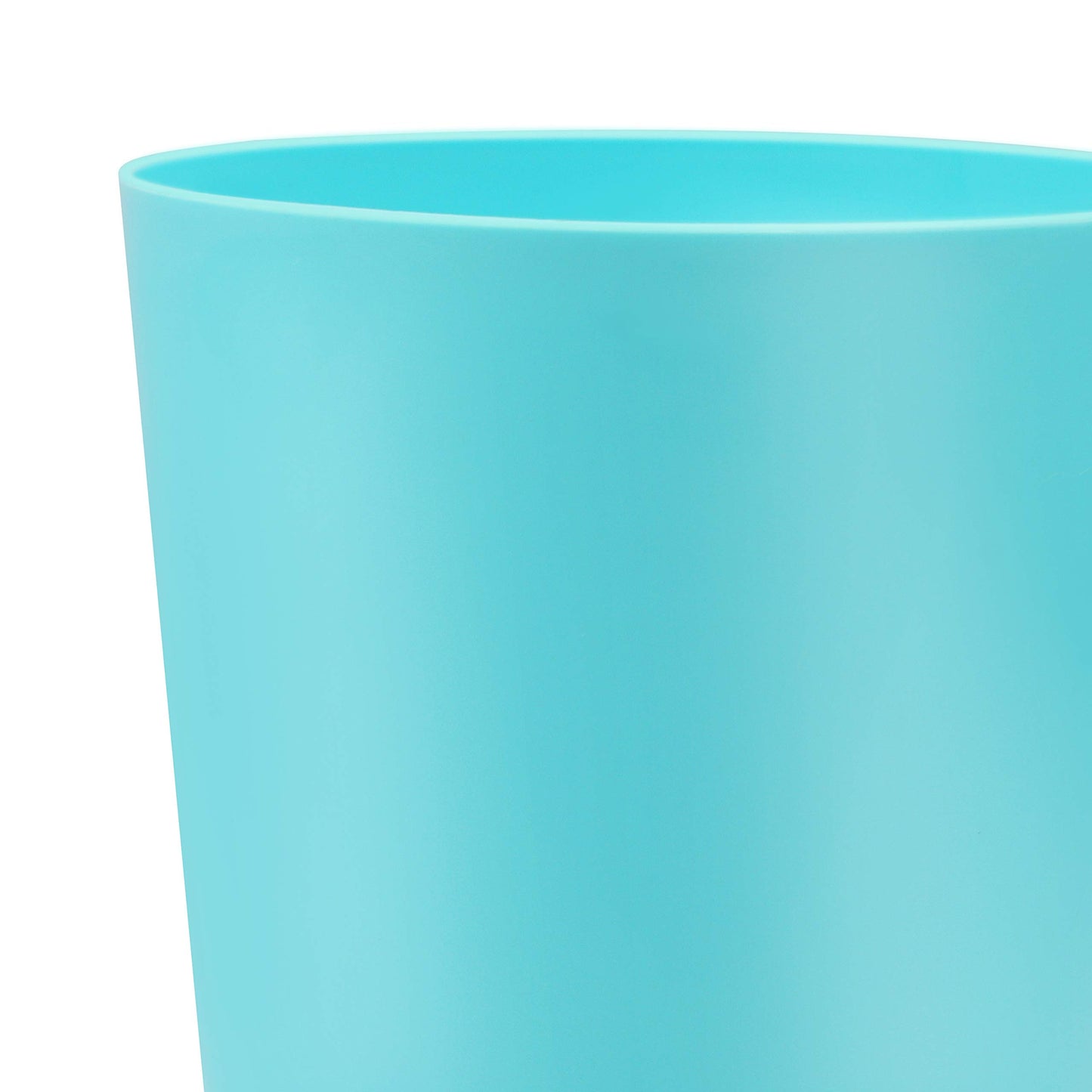 BELLE VOUS 24 Pack Colorful Plastic Cups - 600ml Reusable Drinking Cups in 4 Colors - Durable Plastic Cups for Parties, Camping, BBQs, Picnics & Beach - Dishwasher Safe & BPA Free