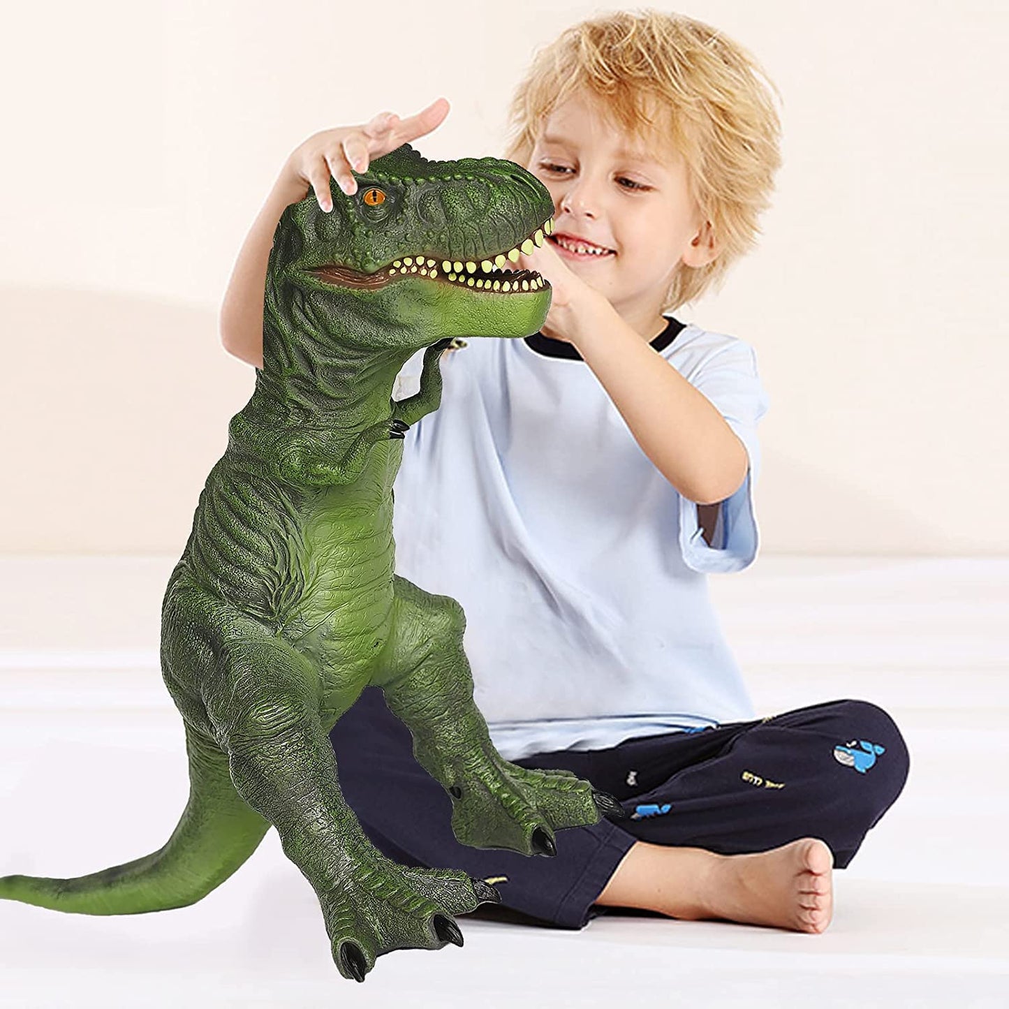 Gzsbaby Large Soft Dinosaur Toys- 72CM Jumbo Dinosaur Toys for Boys, Realistic Looking Dinosaur, Giant Dinosaur Toys for Kids 3-5, Toddler Dinosaur Toy Gift