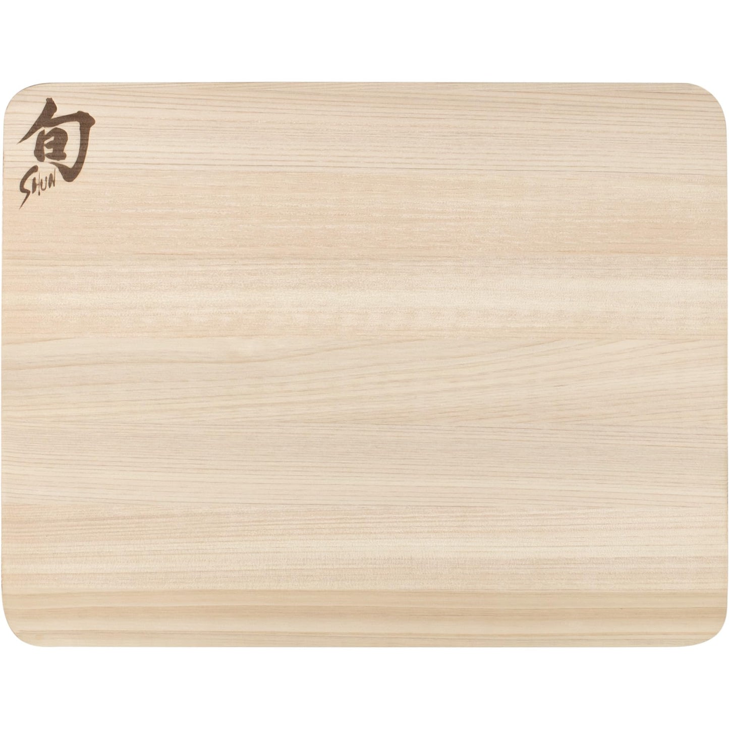 KAI Shun Hinoki Cutting Board, Size S - Japanese Cypress - Dimension 27.5 x 21.5 x 1 cm Cutting surface Wooden board for cutting.