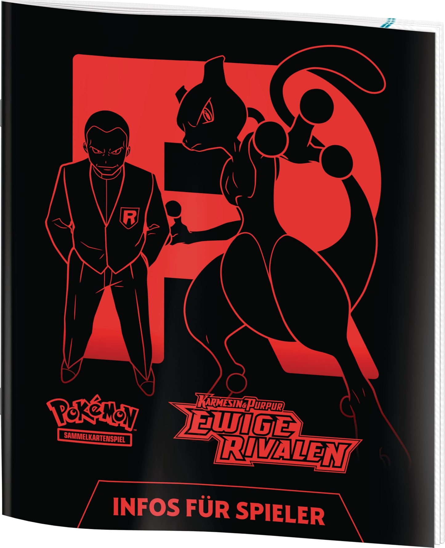 Pokémon Trading Card Game: Top Trainer Box Crimson & Purple - Eternal Rivals (1 full-art promo card, 9 booster packs, and premium accessories)