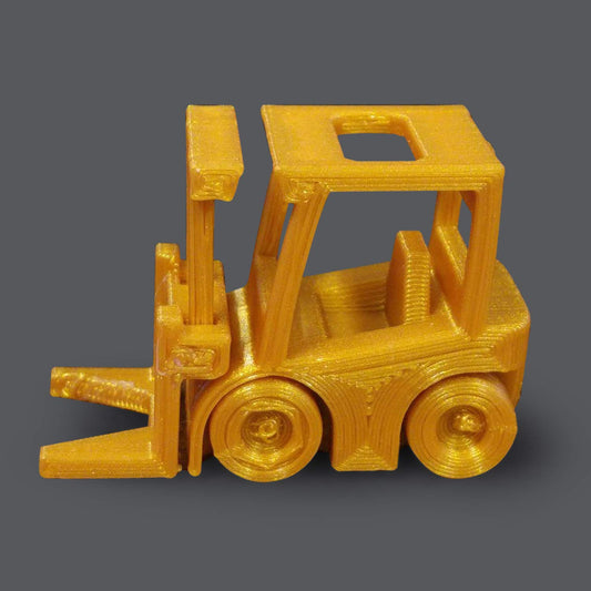 AMOLEN PLA 3D Printer Filament, 1.75mm, Frosted Copper (Real Gold, 1kg)