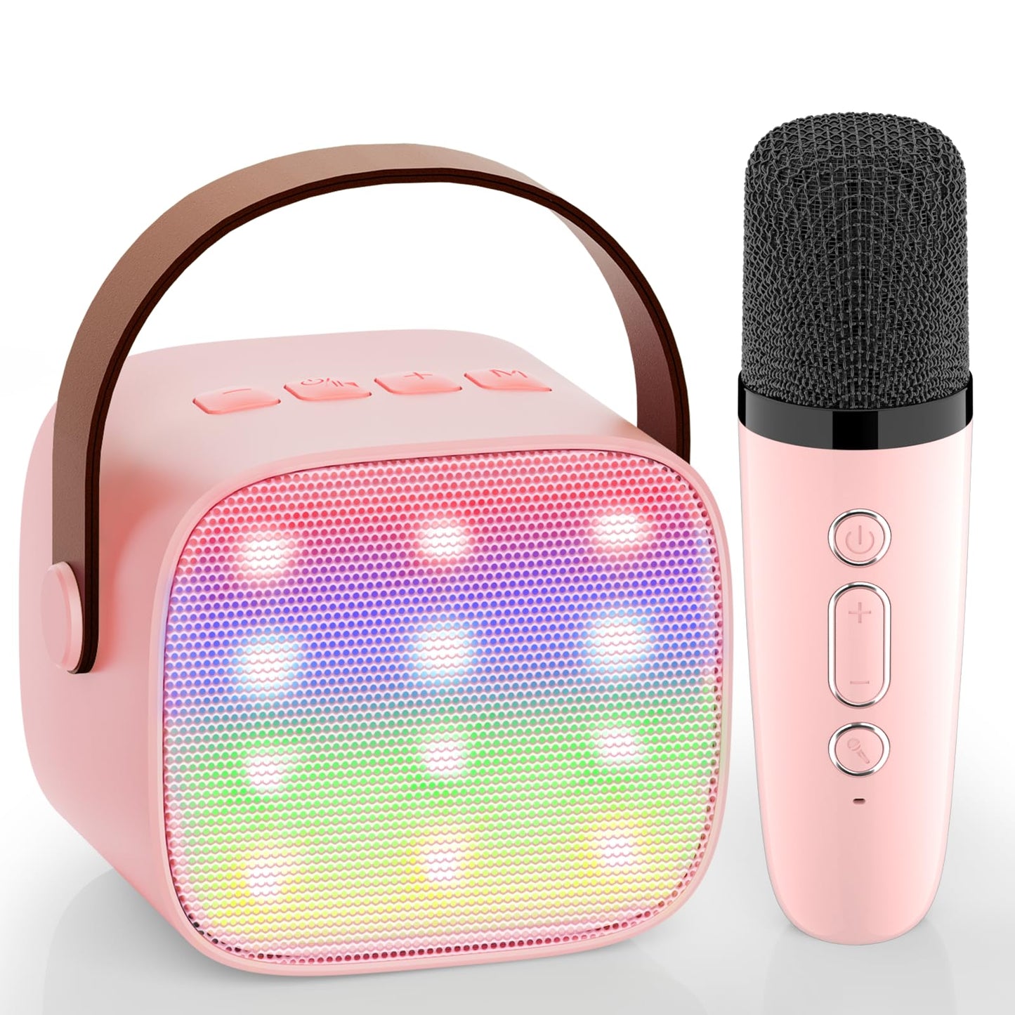 Karaoke microphone, children's karaoke machine, gifts for girls - mini karaoke machine - kids karaoke with microphone - birthday gift Children's Day - toys for 3 4 5 6 7 8 9 10+
