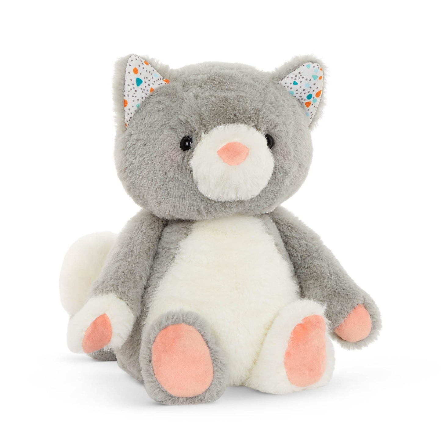 B. Toys - Cloudy Cosmo - Plush Cat - Stuffed Animal - Super Soft Kitty - Easy to Wash - 0 Months +