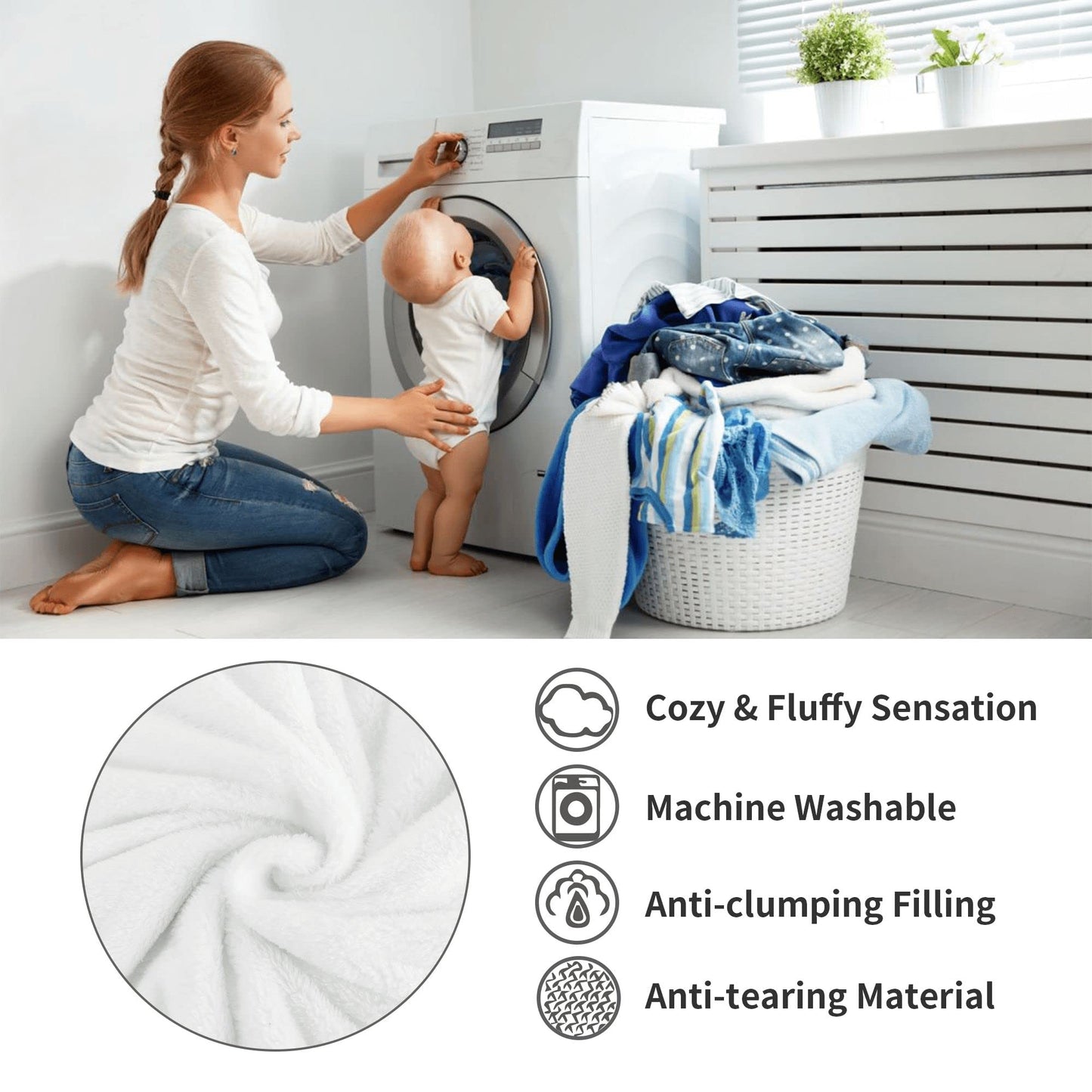 G-dake Gifts for Women's 40th Birthday, Cozy Blanket Birthday Gift for Best Friend Wife Sister Colleague, Birthday Gift Ideas, Fluffy Fleece Blanket 130x150cm