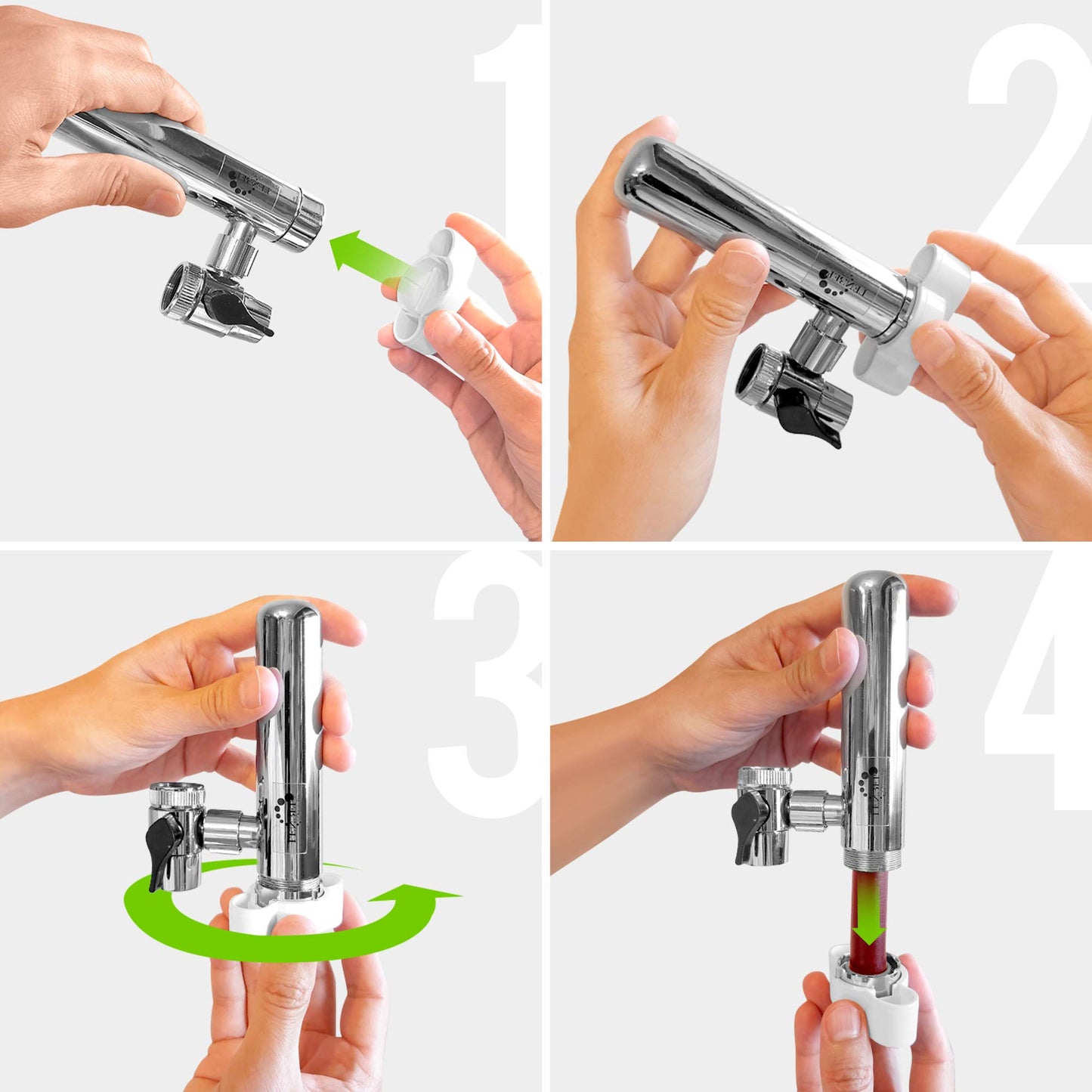 Aragon filter cartridge for Geyser Euro water faucet filter, Geyser Euro filter replacement, pack of 1 (3000L)