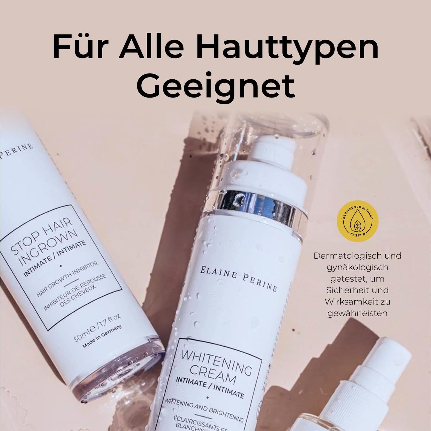 Intimate bleaching cream - Natural vegan whitening cream for intimate areas (50ml) with Alpha-Arbutin, Kojic Acid, Niacinamide, by Elaine Perineβ’ | π πππ ππ‘ πππ₯π ππ‘π¬ A