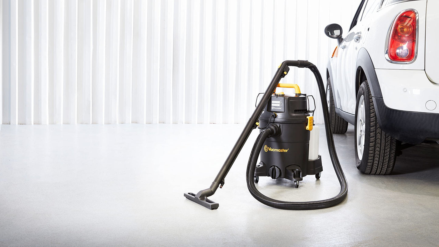 Vacmaster VK1323PFR 1300W 23L 3-in-1 wet/dry vacuum cleaner with dual-tank design, floor cleaner for hard floors carpets, carpet cleaning machine.