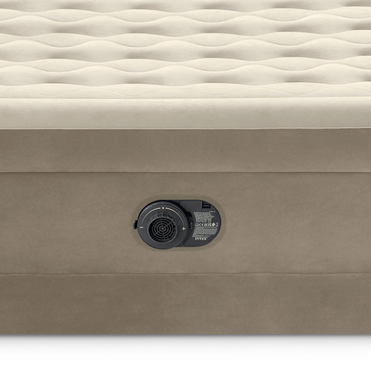 Intex 64428NP Airbed Ultra Plush Bed Queen 230V, Beige, 203 x 152 x 46 cm
